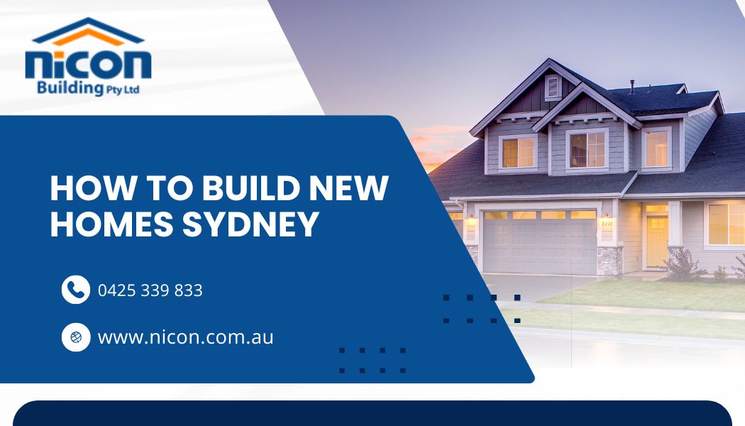 build new homes sydney