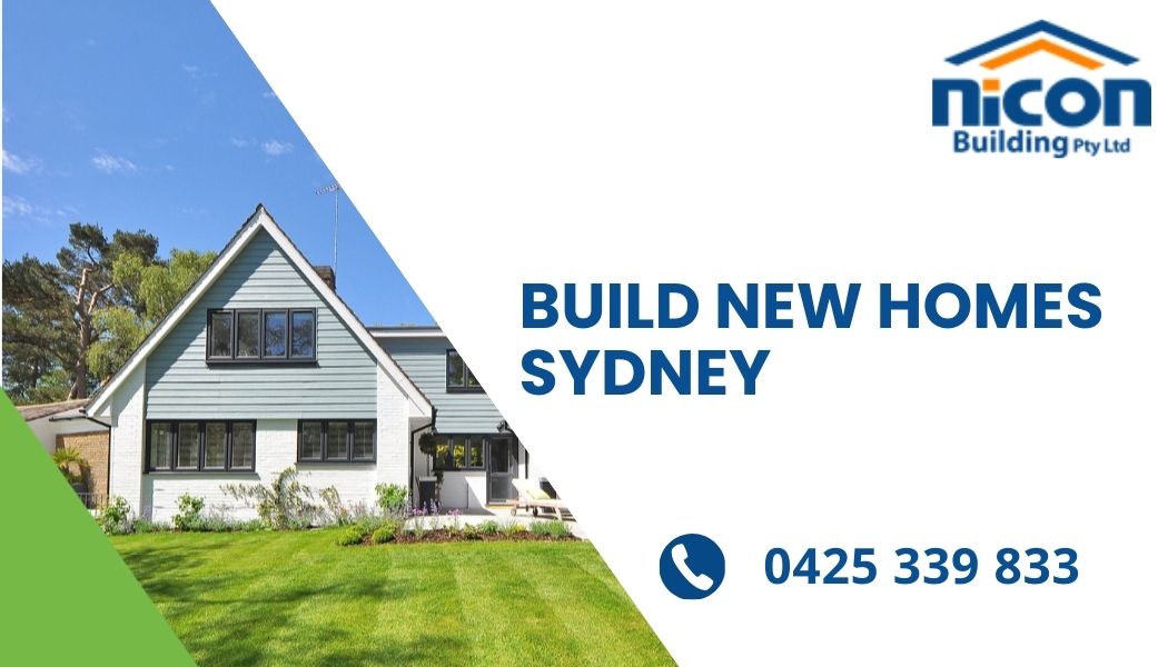 build new homes Sydney