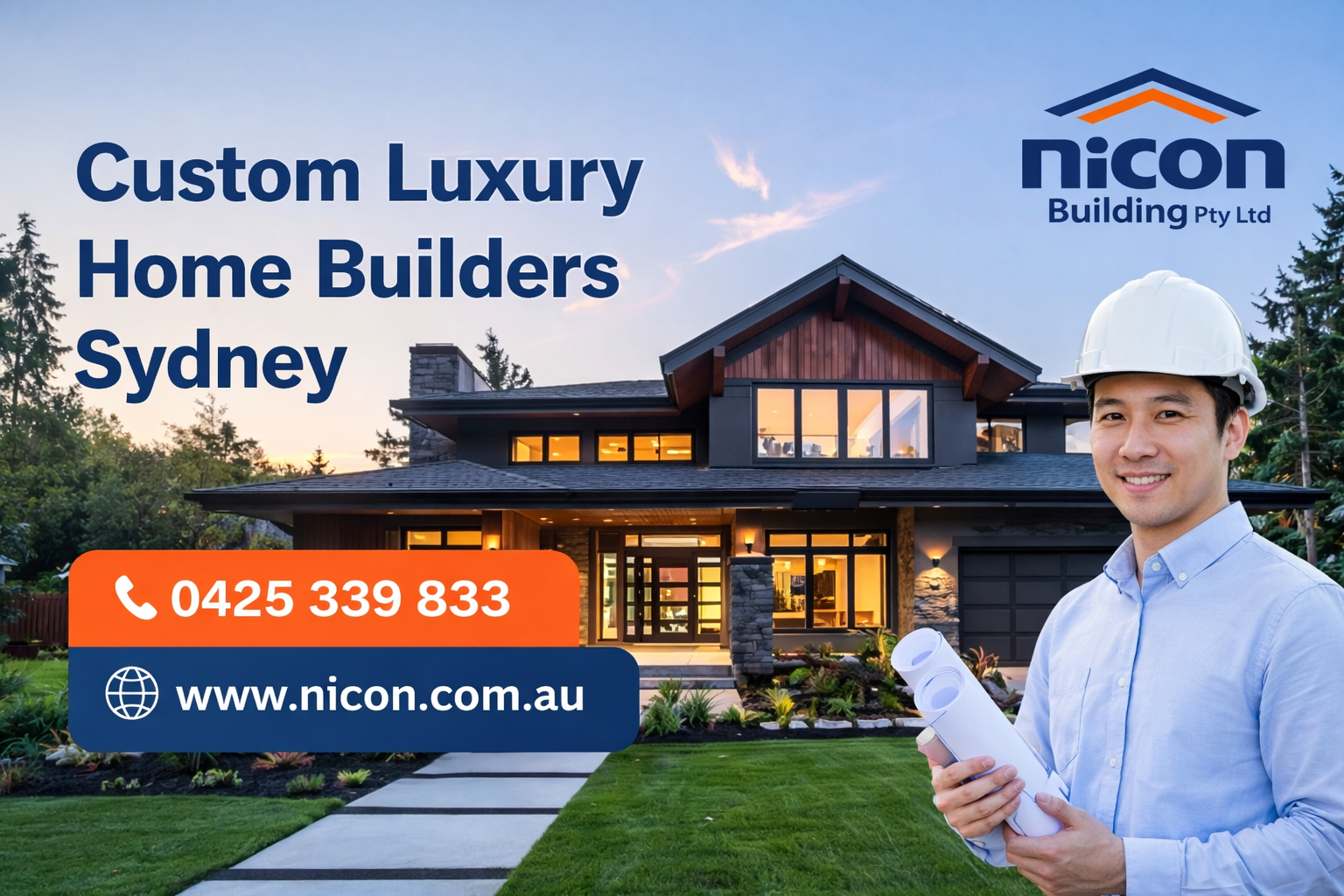custom luxury home builders sydney