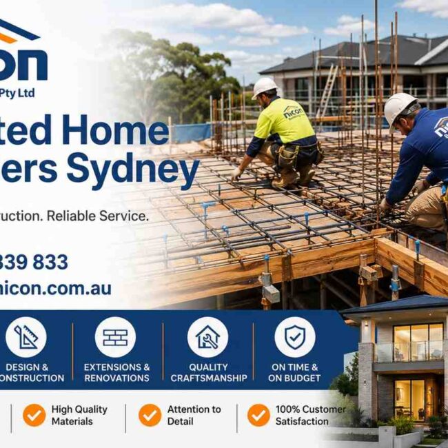 Trusted Home Builders Sydney